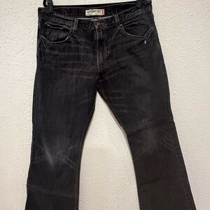 Levi's 527 Black Bootcut Jeans